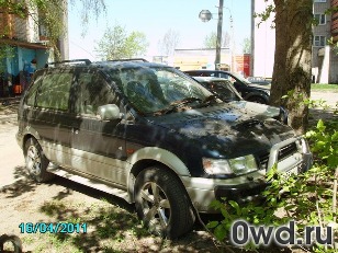 Битый автомобиль Mitsubishi RVR