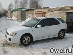 Битый автомобиль Subaru Impreza