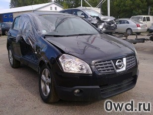 Битый автомобиль Nissan Qashqai