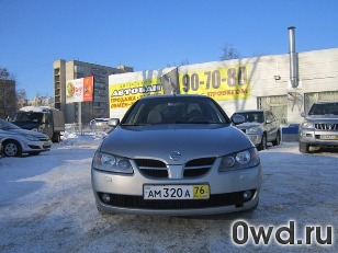 Битый автомобиль Nissan Almera