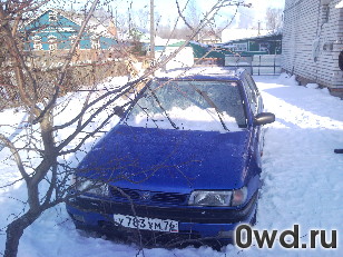 Битый автомобиль Nissan Sunny